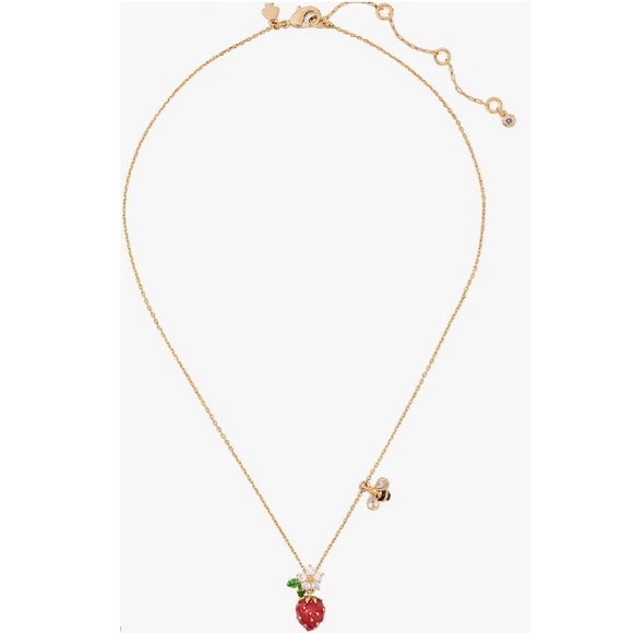 $79 Kate Spade Strawberry Fields Mini Pendant - Picture 2 of 7